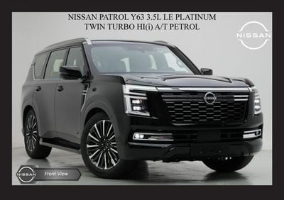 نيسان باترول #Am NISSAN PATROL Y63 3.5L LE PLATINUM TWIN TURBO HI(i) A/T PTR Export Only
