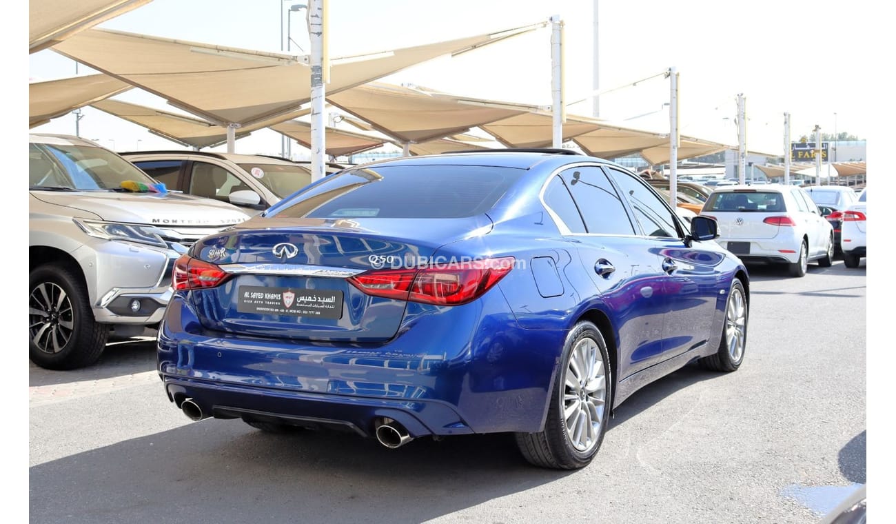 Infiniti Q50 Q50 - ACCIDENTS FREE - GCC - FULL OPTION - PERFECT CONDITION INSIDE OUT - ENGINE 2000 CC TWIN TURBO