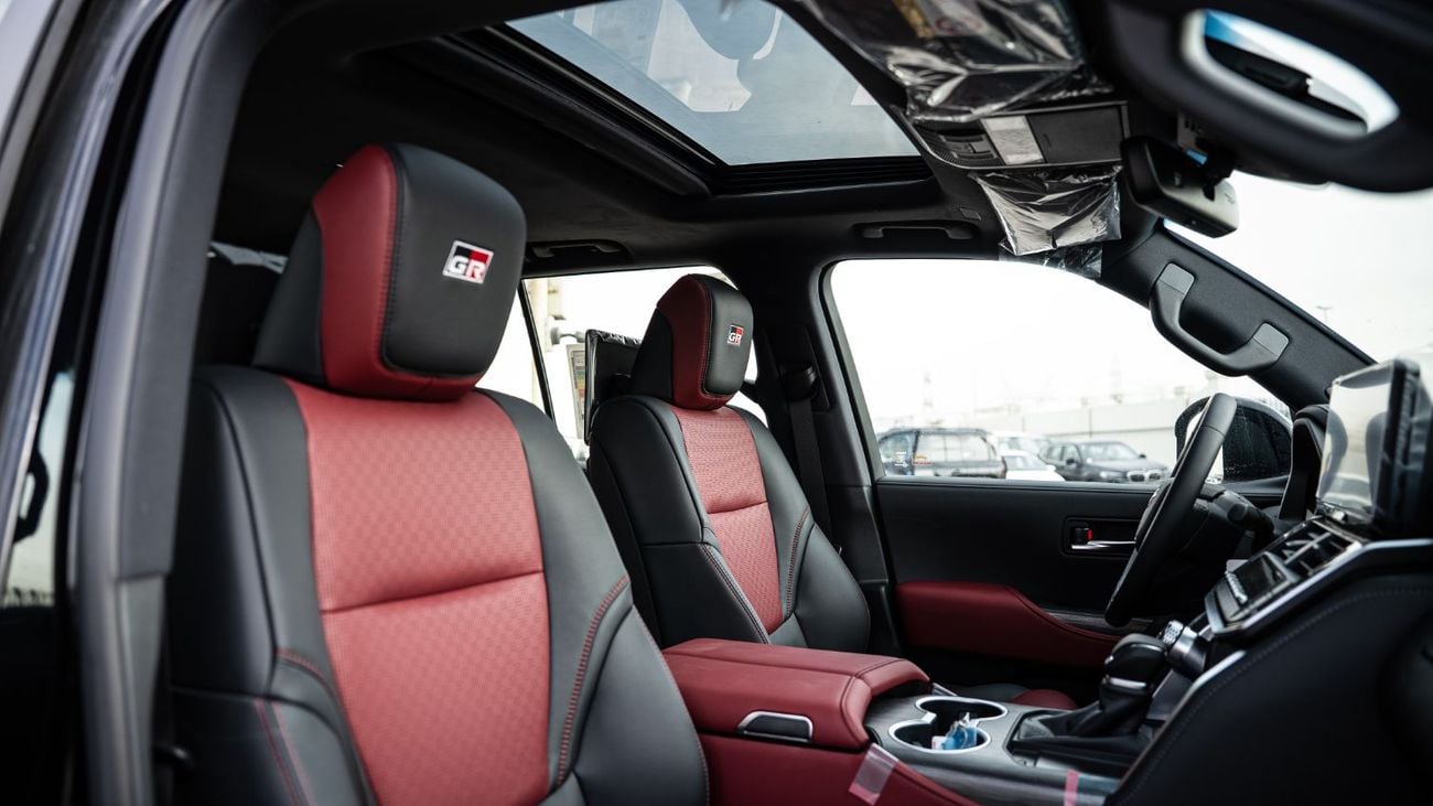 تويوتا لاند كروزر GRS 3.5L - Attitude Black Inside Maroon | Export Only