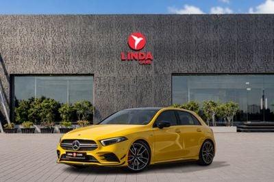 Mercedes Benz A35 AMG 4MATIC Hatchback Mercedes-Benz A35 AMG Turbo 4MATIC (LOW MILEAGE) 2023 GCC | Agency Warranty | Service Contract