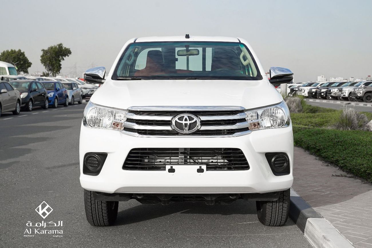 تويوتا هيلوكس 2.7L - Sigle Cabin - 4x4 Drive -  Manual Transmission - GCC Specs - Zero KM