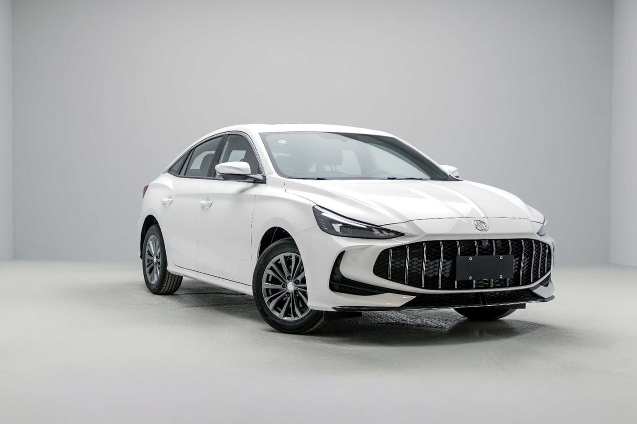 MG 5 LUXURY 1.5L - WHITE INSIDE BLACK | EXPORT ONLY