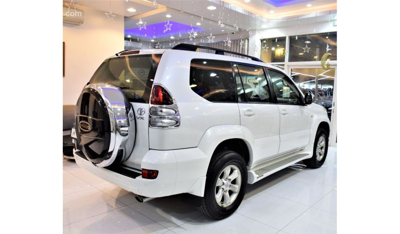 تويوتا برادو PERFECT RUNNING CONDITION ORIGINAL PAINT  ( صبغ وكاله ) Toyota Prado VX  2009 Model!! in White Color