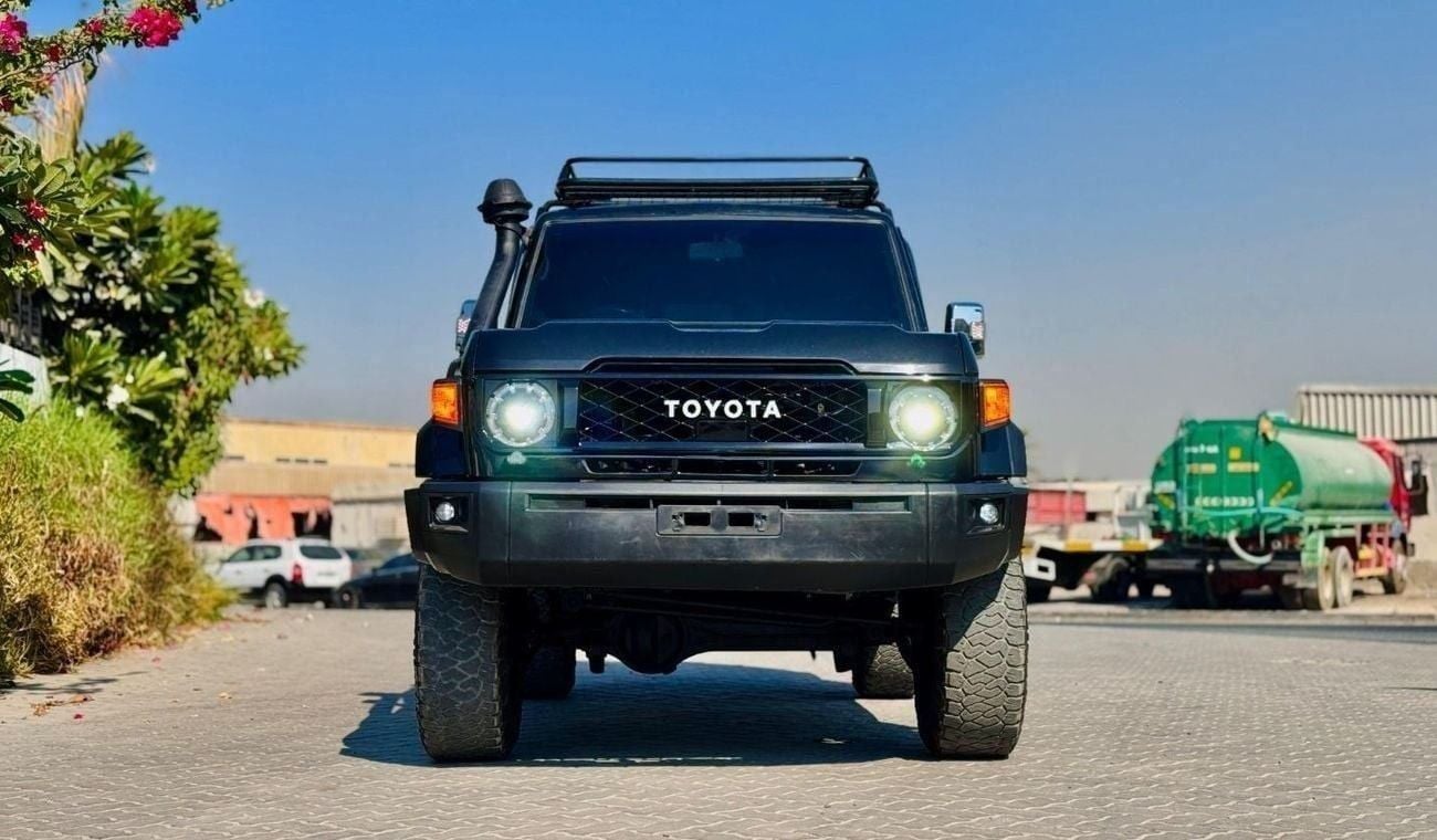 Toyota Land Cruiser 70 MODIFIED TO 2024 MODEL | RHD | 4.5L MANUAL TRANSMISSION | 2012 | DIESEL ENGINE | PREMIUM ROOF RACK |