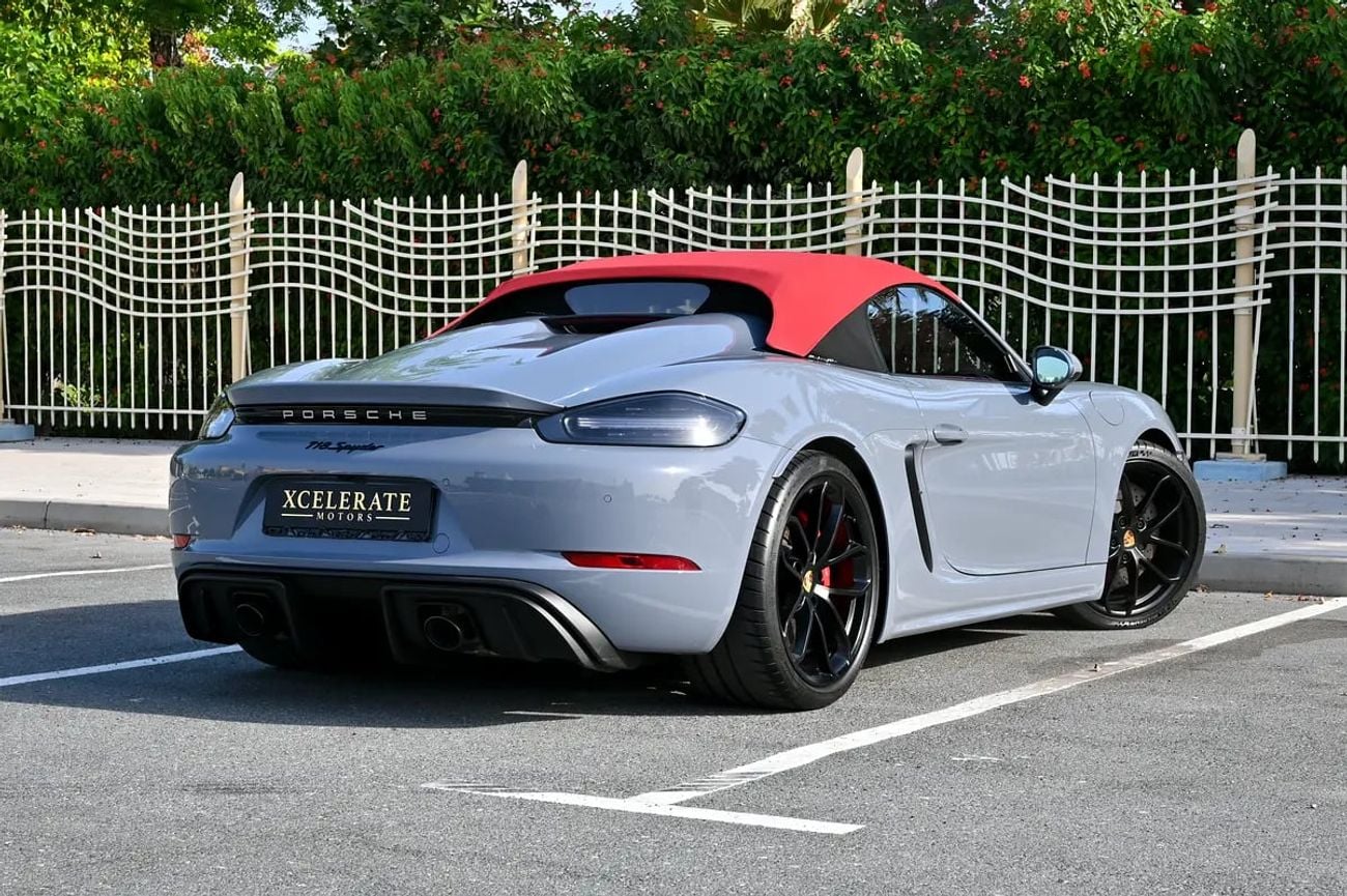 Porsche 718 Spyder 718 Spyder Manual | Grey | 4.0L Flat-6 | 414 HP | 3,267 KM