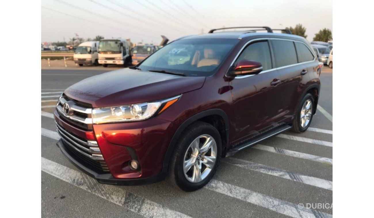 Toyota Highlander LIMITED OPTION WITH LEATHER SEATS, SUNROOF AND PUSH START