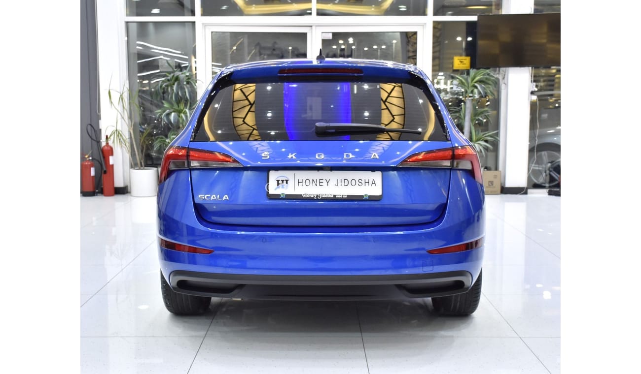 Skoda Scala EXCELLENT DEAL for our Skoda Scala ( 2021 Model ) in Blue Color GCC Specs
