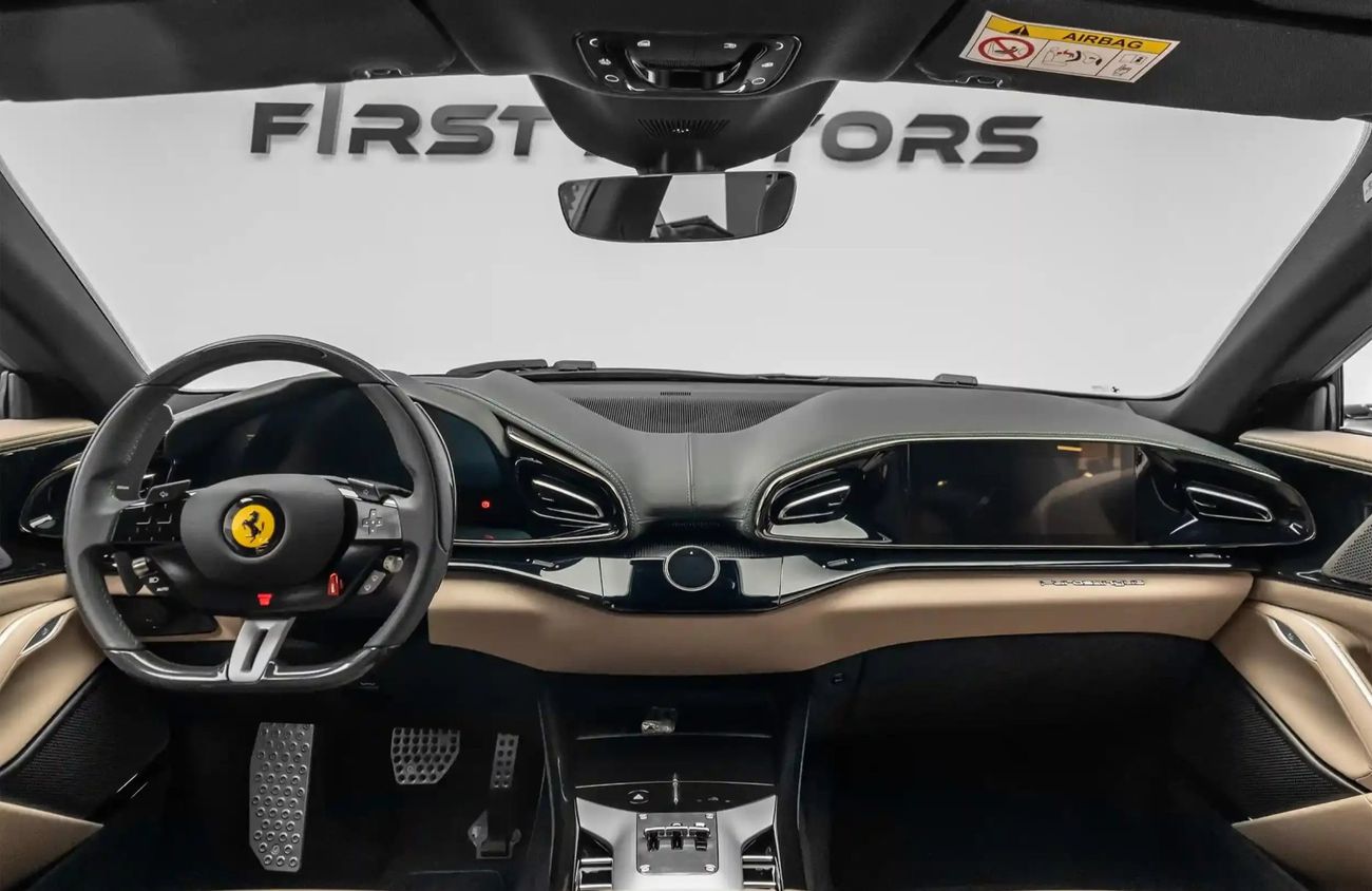 Ferrari Purosangue 6.5L V-12 Naturally Aspirated Engine