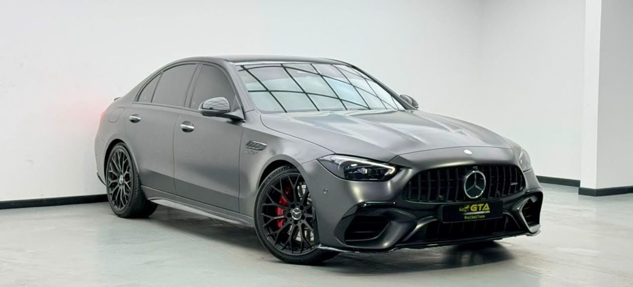 Mercedes Benz C63 AMG S E PERFORMANCE 2024 Mercedes Benz C63 S AMG E Performance, 2029 MB Warranty, 2028 MB Service Pack,