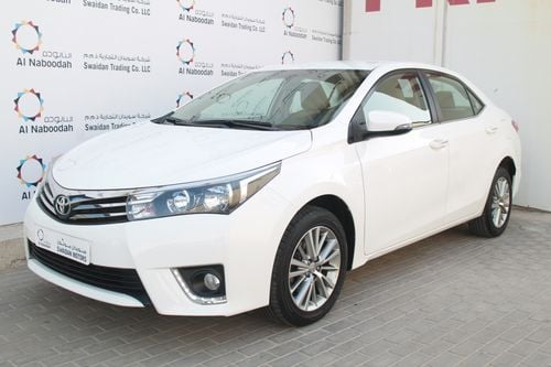 Toyota Corolla 2.0L SE+ 2015 MODEL WITH GCC SPECS