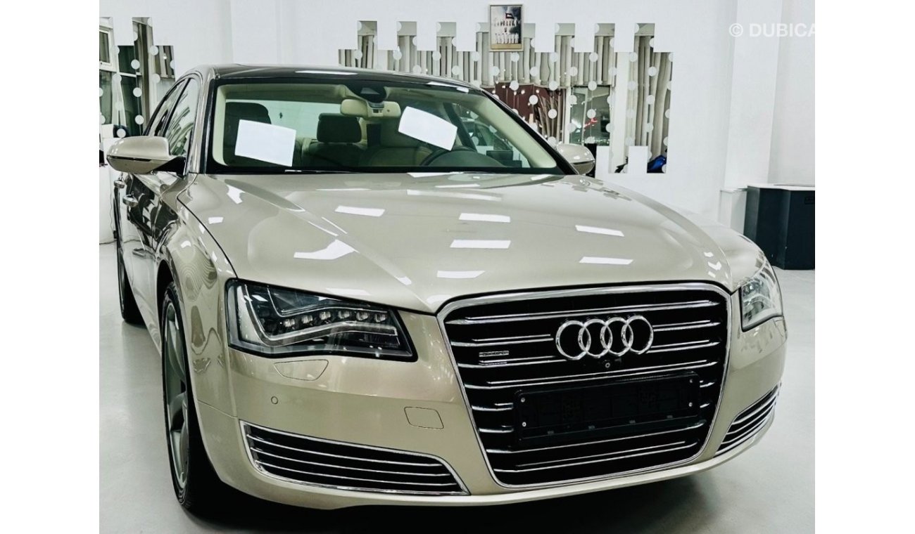 Audi A8 TFSI quattro GCC .. V8 .. Perfect Condition .. Top Range .. DVD .