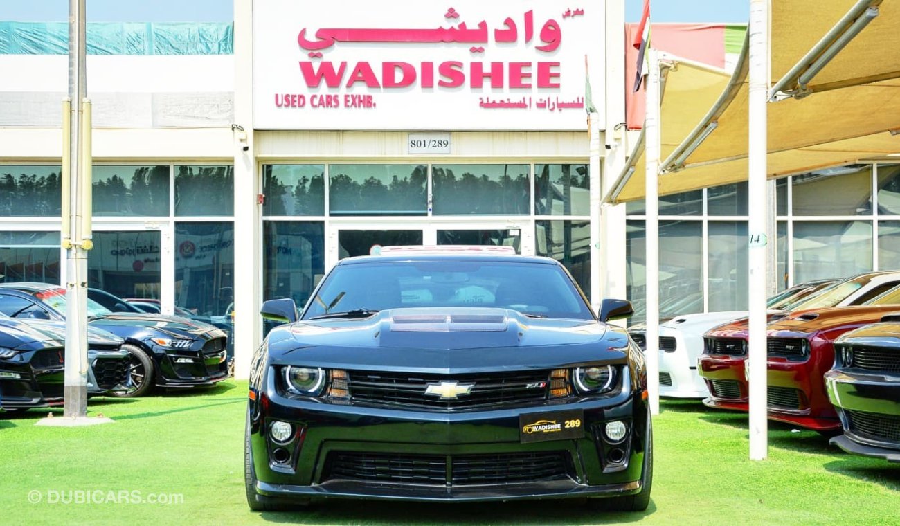 Chevrolet Camaro Camaro ZL1 Supercharged V8 6.2L 2015/GCC/FullOption/ Alcantara Lether Interior/ Very Good Condition