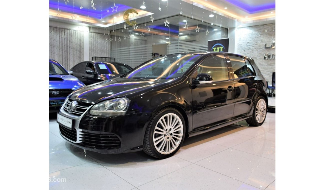 فولكس واجن جولف بلاس EXCELLENT DEAL for our Volkswagen Golf R32 ( 2007 Model! ) in Black Color! GCC Specs