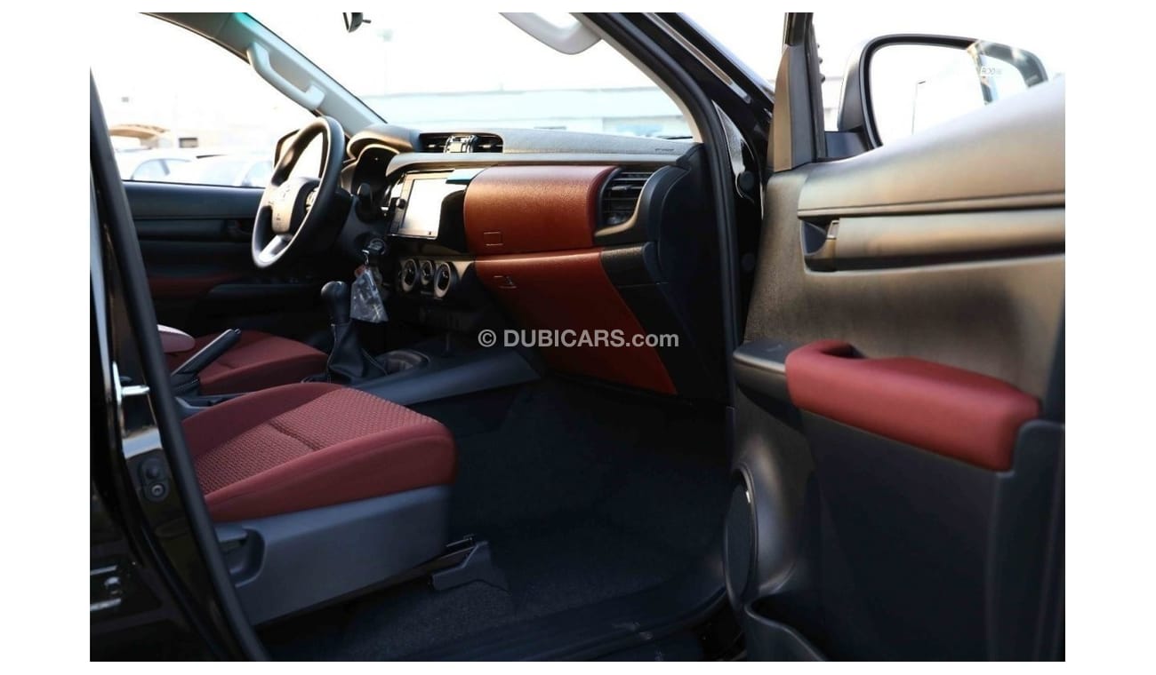 Toyota Hilux 2023 Toyota Hilux 4x4 DC 2.4 D MT - Black inside Maroon | Export Only