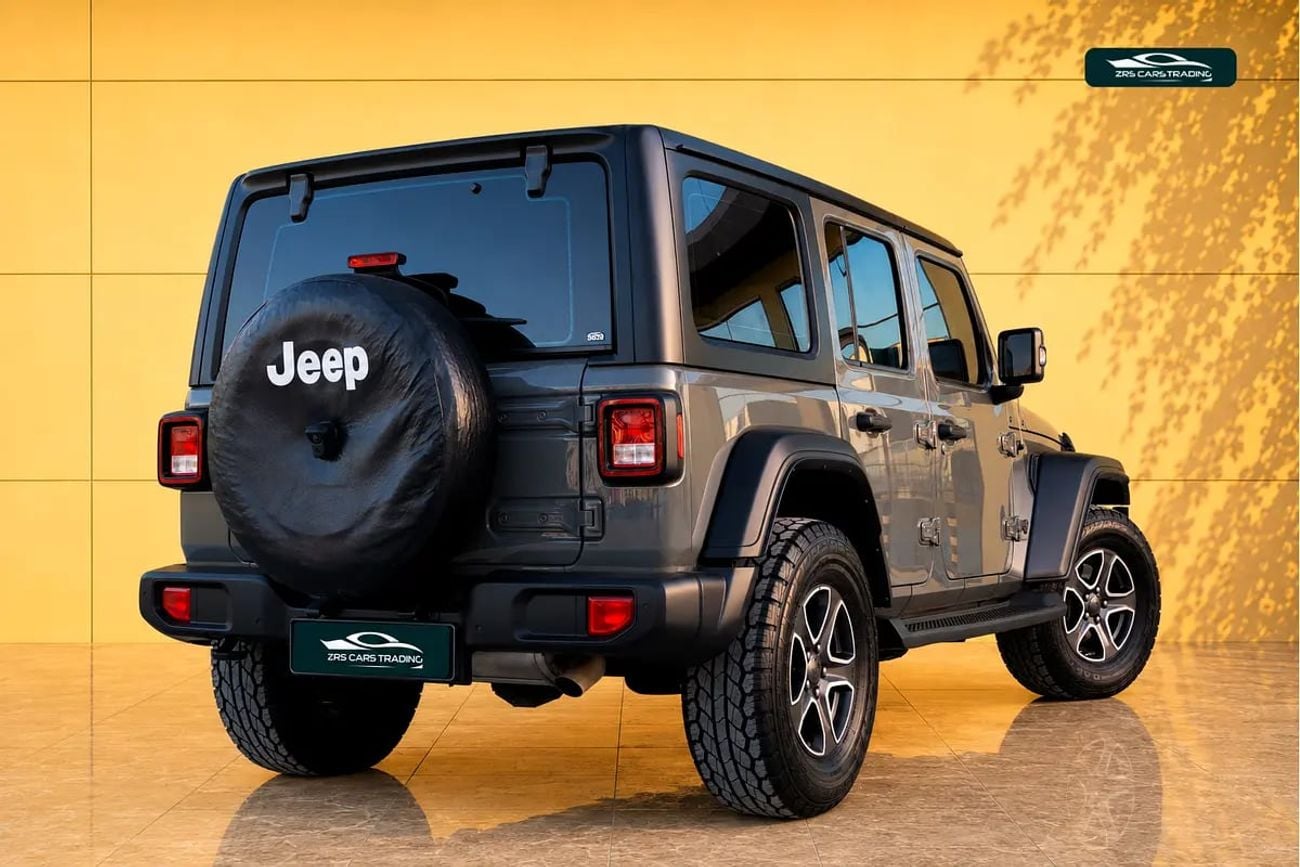 Jeep Wrangler 2534 / 60 Months | 0% DP | Unlimited Sports Gcc / Al Futtaim Warranty
