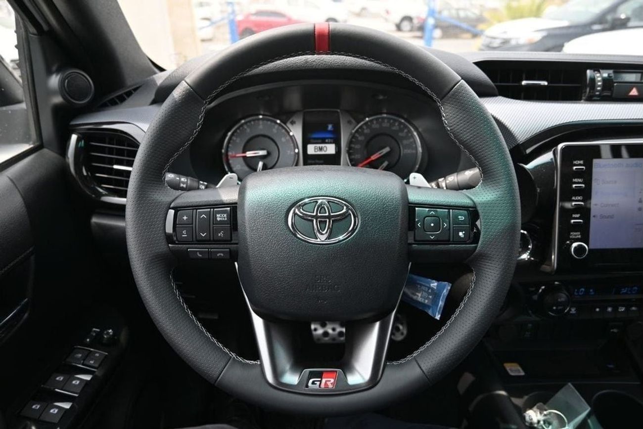 تويوتا هيلوكس GR Sport 2.8L Toyota Hilux GR-Sport 2.8L Diesel 4WD Pickup, Model 2024, Color White (Export Price)