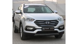 Hyundai Santa Fe HYUNDAI SANTAFE 2018 GCC SILVER 2.4 EXCELLENT CONDITION WITHOUT ACCIDENT