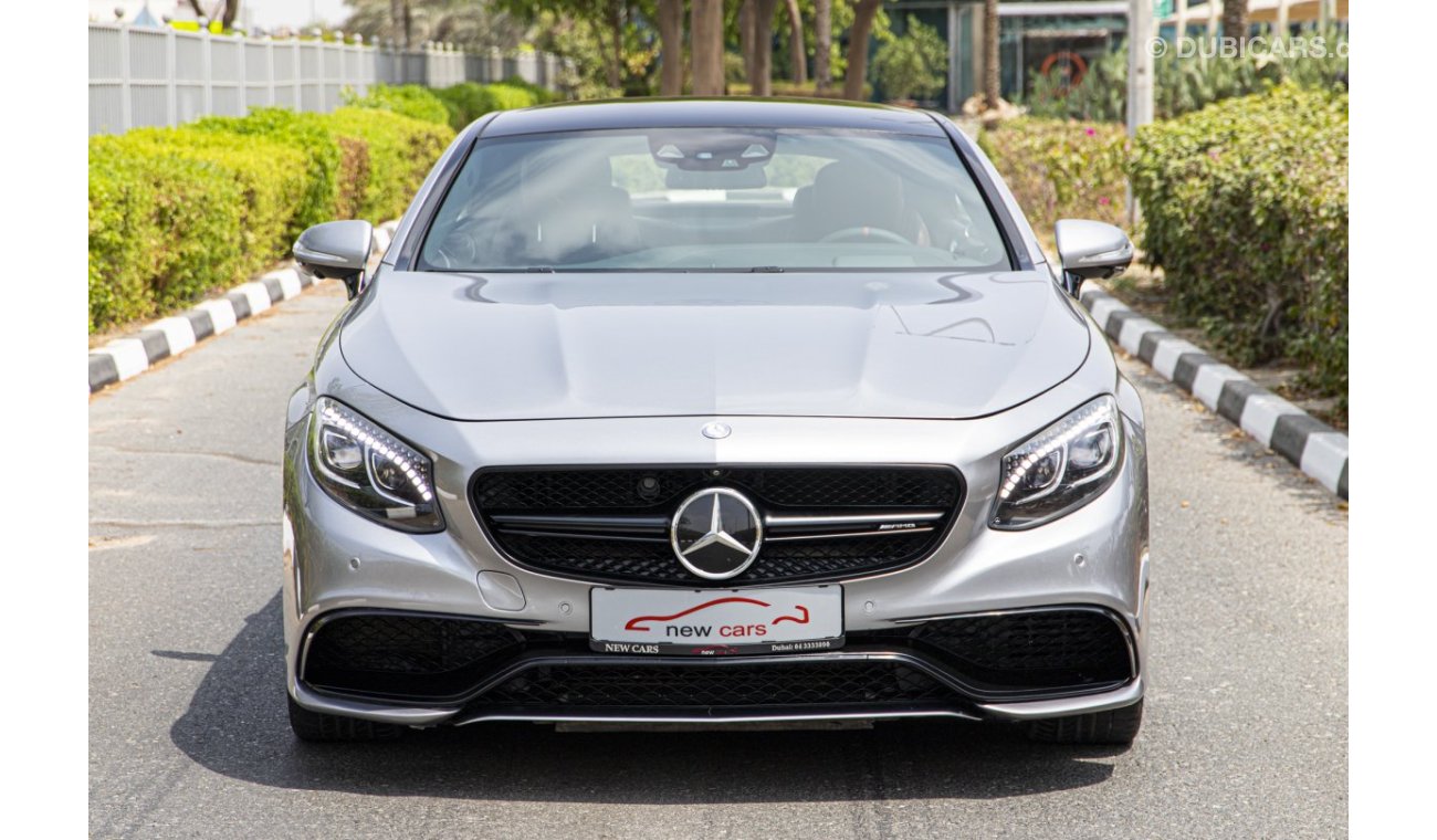 مرسيدس بنز S 63 AMG كوبيه AED/MONTHLY 7360 - 1 YEAR WARRANTY UNLIMITED KM AVAILABLE