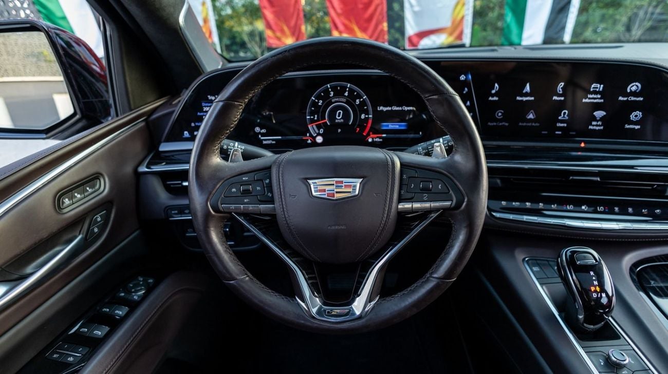 Cadillac Escalade Escalade-V 6.2L 2023 Cadillac Escalade V-Series GCC | Agency Warranty | Service Contract