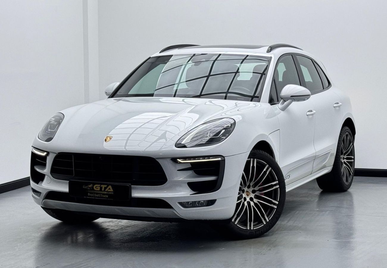 بورش ماكان GTS 3.0L (360 HP) 2017 Porsche Macan GTS, Service History, Excellent Condition, Low Km, GCC