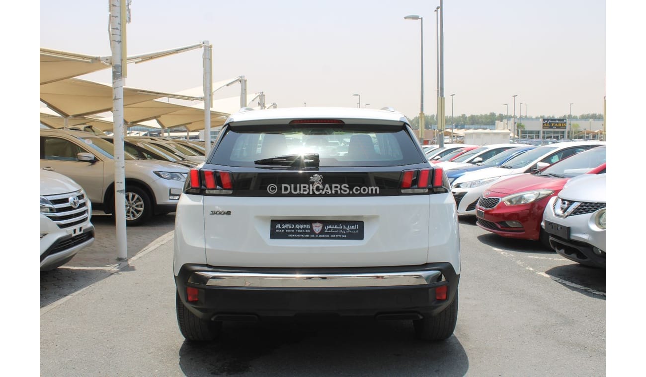 بيجو 3008 اكتيف خالية من الحوادث - خليجي - مكينة 1400 سي سي - بحالة الوكالة من الداخل والخارج