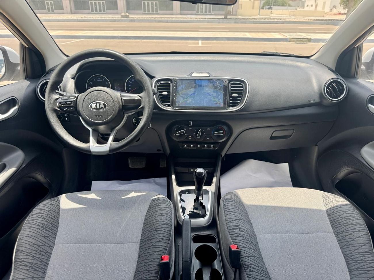 Kia Pegas LX 380/- Monthly l GCC l Cruise, Camera, GPS I Accident Free