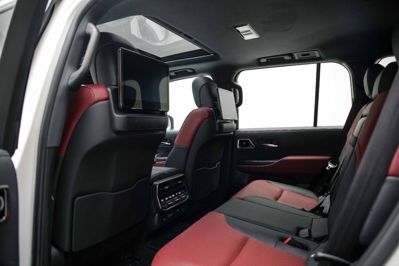 Toyota Land Cruiser VXR LC300 VXR Z 3.3L - Precious White Pearl Inside Black & Red | Export Only