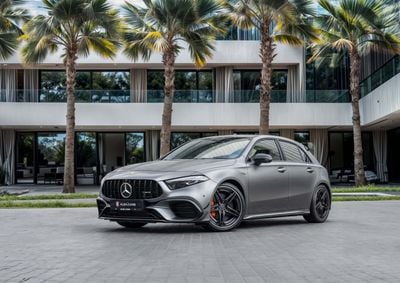 Mercedes Benz A45 AMG- S A45 AMG S | 3,888 P.M | 0% Downpayment | Mercedes Satin Grey Matte!