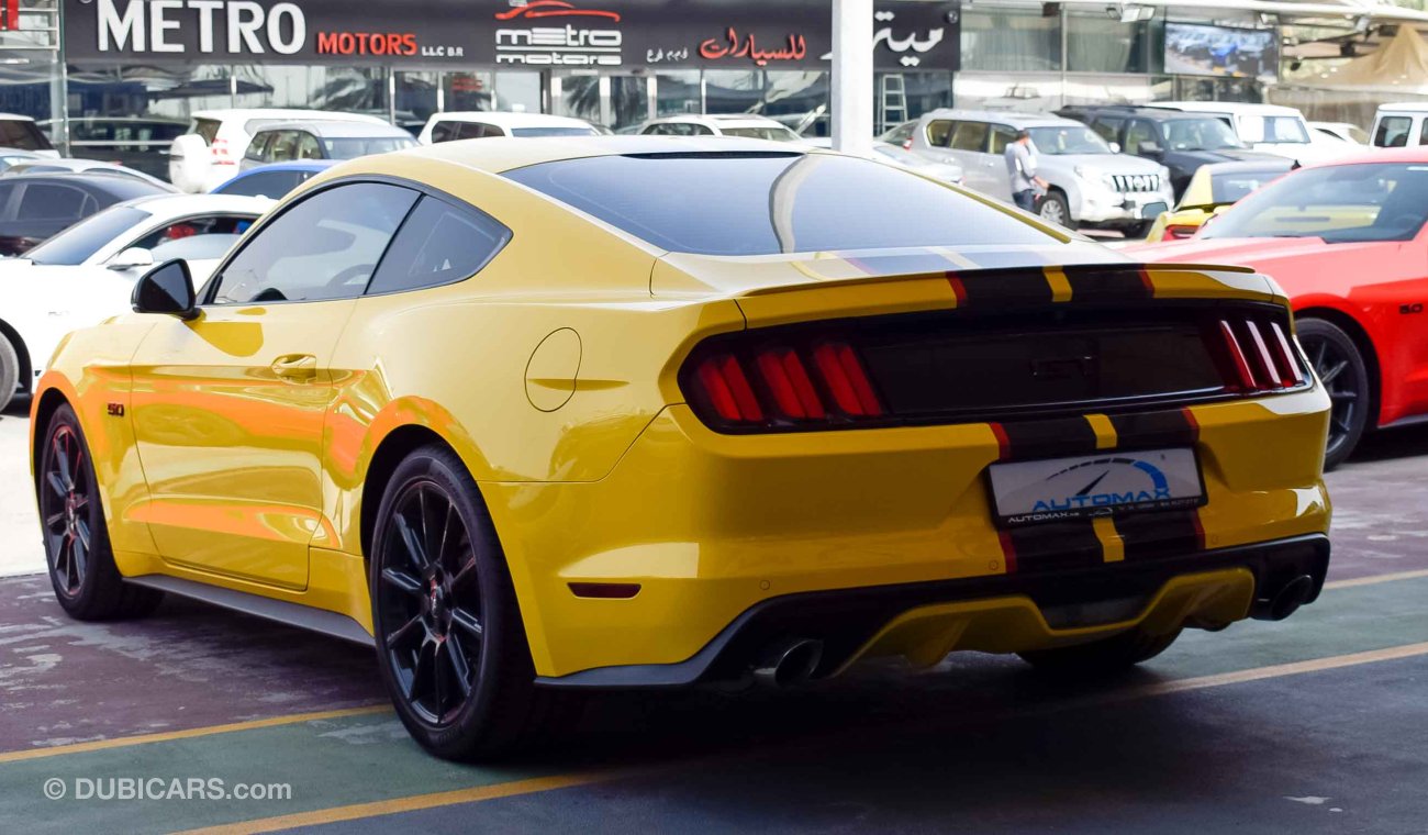 Ford Mustang GT Premium, 5.0 V8 GCC, M/T with Dealer Warranty until 2023 and Free Service until 2021