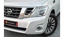 Nissan Patrol Platinum V6 | 3,327 P.M  | 0% Downpayment | Pristine Condition!