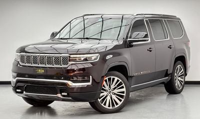 جيب واجونير 2023 Jeep Grand Wagoneer Series 3, 07/2028 Jeep Warranty, Jeep Full Service History, GCC