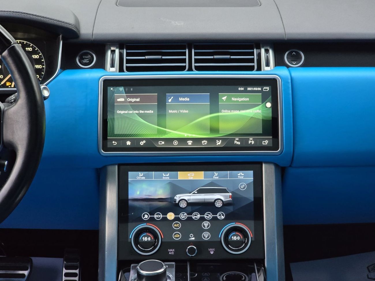 لاند روفر رينج روفر VOGUE SUPER CHARGED 2016 US (BODY KIT 2020) PERFECT CONDITION // FULL OPITION