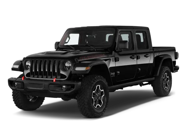 Jeep Gladiator cover - Front Left Angled