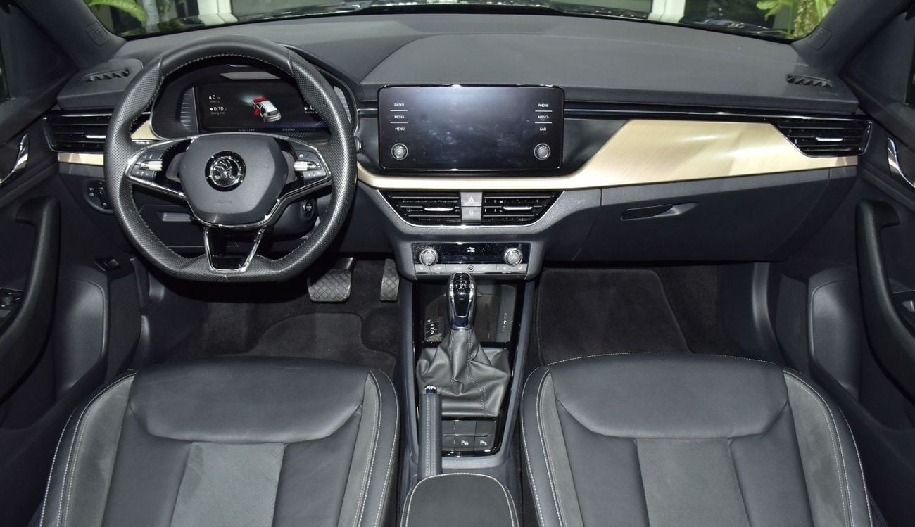 Skoda KAMIQ STYLE EXCELLENT DEAL for our Skoda Kamiq ( 2023 Model ) in Black Color GCC Specs