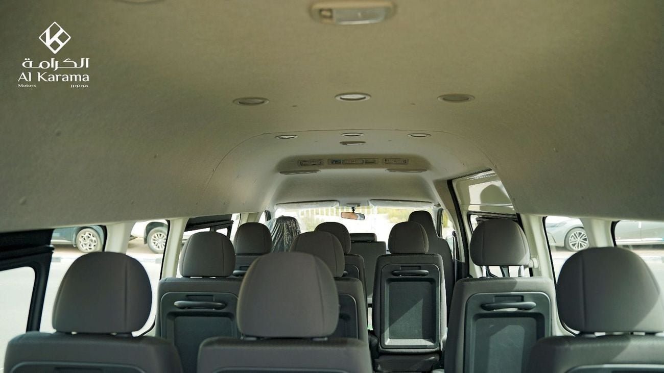 Toyota Hiace 2.5L | High Roof Van with Power Window - Manual Transmission - 16 Seats | AC/Heater