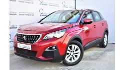 Peugeot 3008 1.6L ACTIVE 2018 GCC  AGENCY WARRANTY