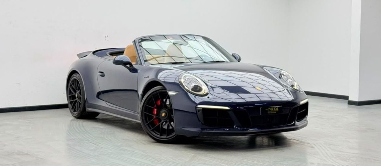 بورش 911 CARRERA 4GTS 2018 Porsche 911 Carrera 4 GTS Cabriolet, Full Service History, Fully Loaded, Excellent Condition