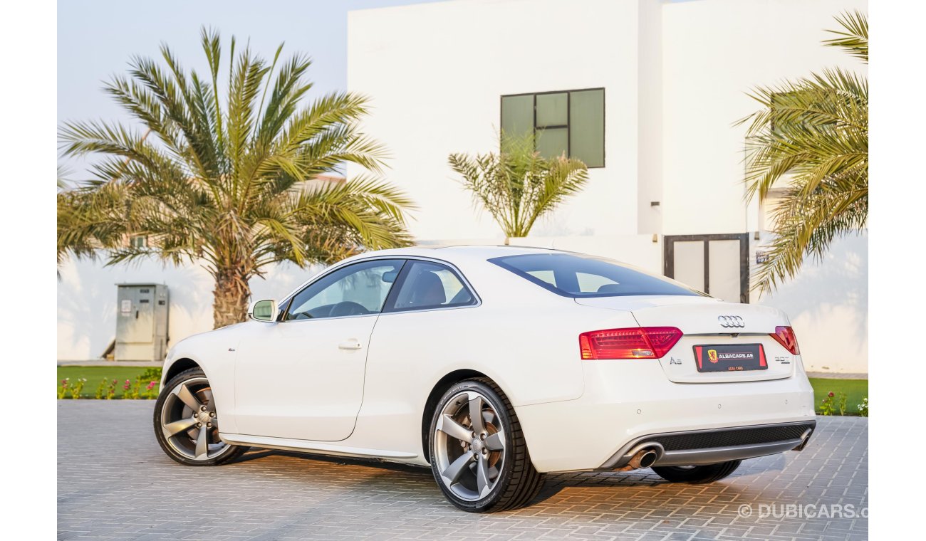 Audi A5 S-line V6 | 1,351 P.M | 0% Downpayment | Full Option | Immaculate Condition