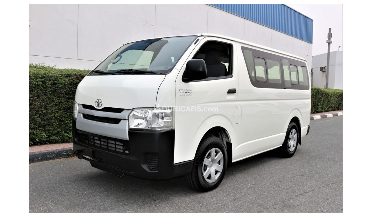 Toyota Hiace GL - Standard Roof TOYOTA HIAC 2016 PETROL 14 PASSENGER GCC
