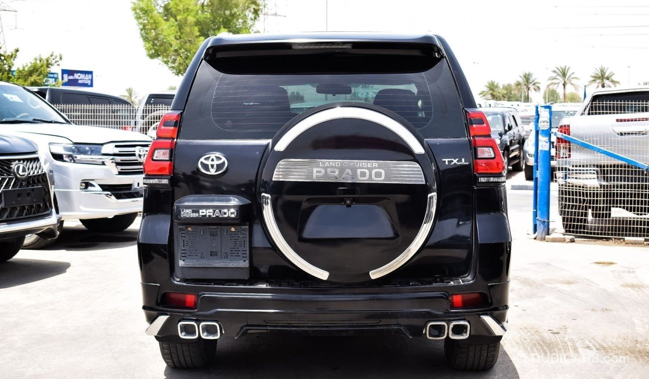 Toyota Prado Left hand drive petrol auto black with beige leather seats low kms 2020 Bodykit