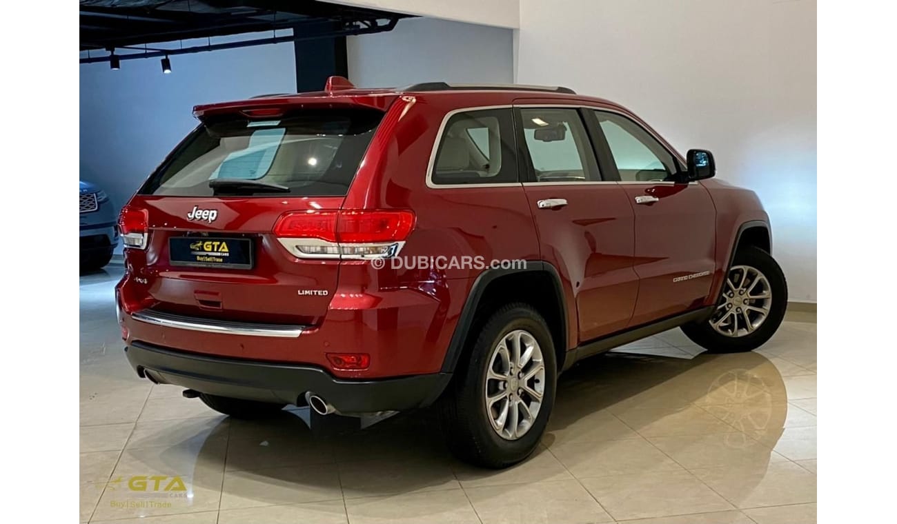 Jeep Grand Cherokee 2015 Jeep Grand Cherokee Limited V6, Warranty, Service History, GCC