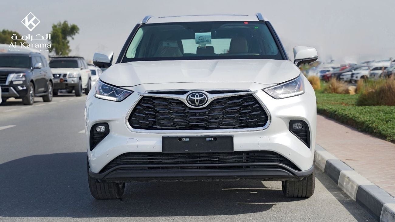 تويوتا هايلاندر 2.5L Hybrid | Limited | 7 Seater SUV with Radar | JBL Sound | 360 Camera | Panoramic Sunroof | 20" a