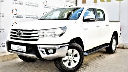 Toyota Hilux 2.7L MAN GLX 4WD DOUBLE CABIN  PICKUP 2017 GCC SPECS DEALER WARRANTY