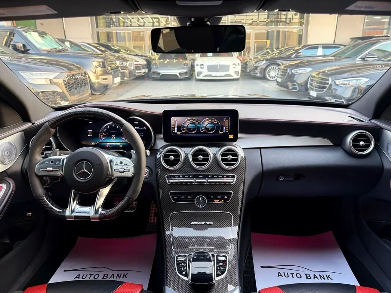 Mercedes Benz C63 AMG MERCEDES C63 - MODEL - NO ACCIDENT NO PAINT