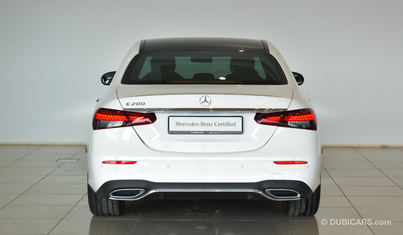 مرسيدس بنز E200 SALOON / Reference: VSB ***** Certified Pre-Owned with up to 5 YRS SERVICE PACKAGE!!!