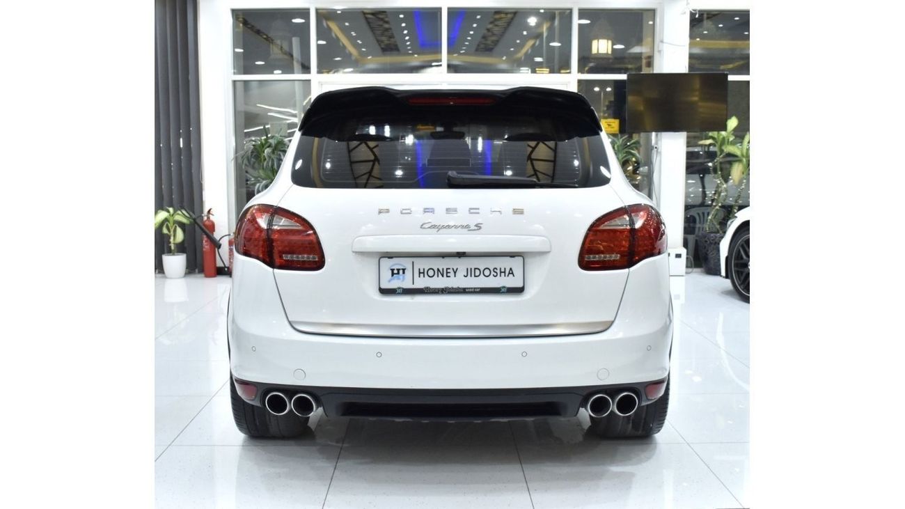 بورش كايان EXCELLENT DEAL for our Porsche Cayenne S ( 2013 Model ) in White Color GCC Specs