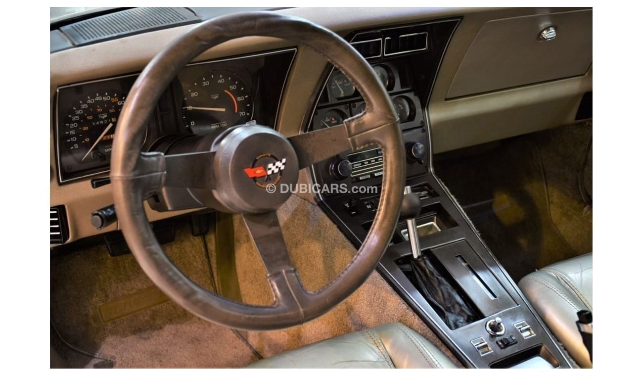 شيفروليه كورفت CLASSIC SPORTS CAR! Chevrolet Corvette C3 ( 1982 SPECIAL COLLECTOR EDITION ) ONLY 6,759 UNITS MADE!