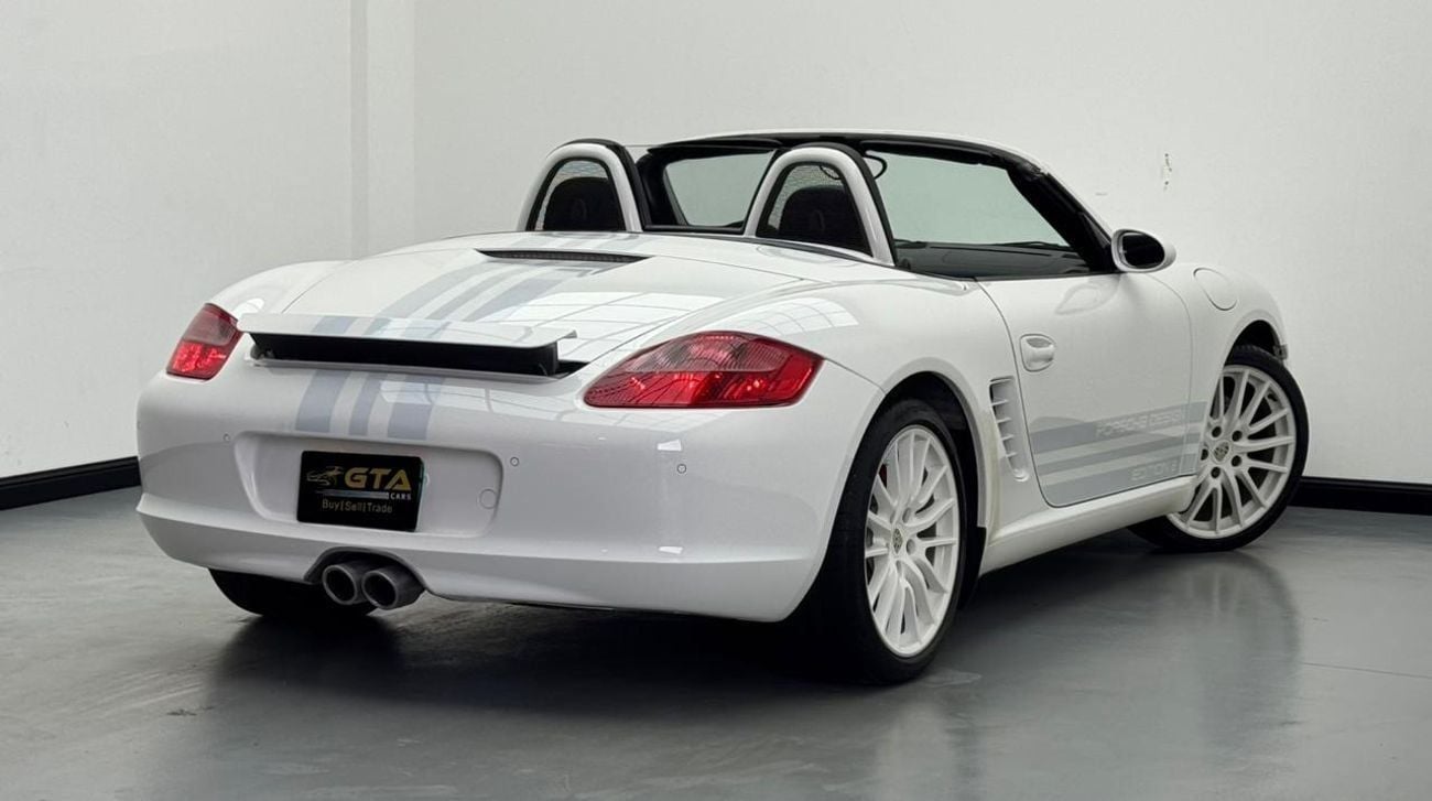 بورش بوكستر 718 2008 Porsche Boxster design edition 2, Full Porsche Service History, Excellent Condition, GCC