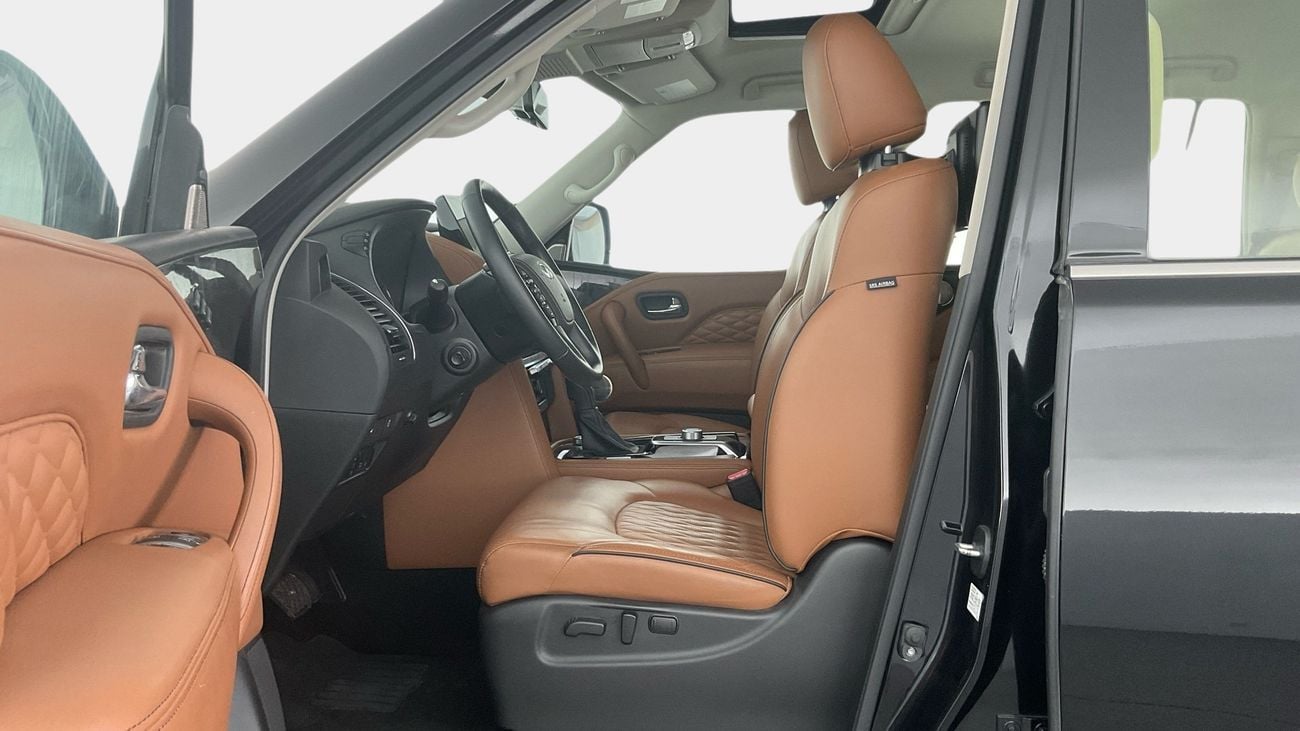 إنفينيتي QX80 LUXE SENSORY PROACTIVE 5.6 SENSORY PRO ACTIVE AUTO 4WD 8 SEATS | شامل الضمان | 0 ﺪﻔﻋﺓ ﺃﻮﻟﻯ