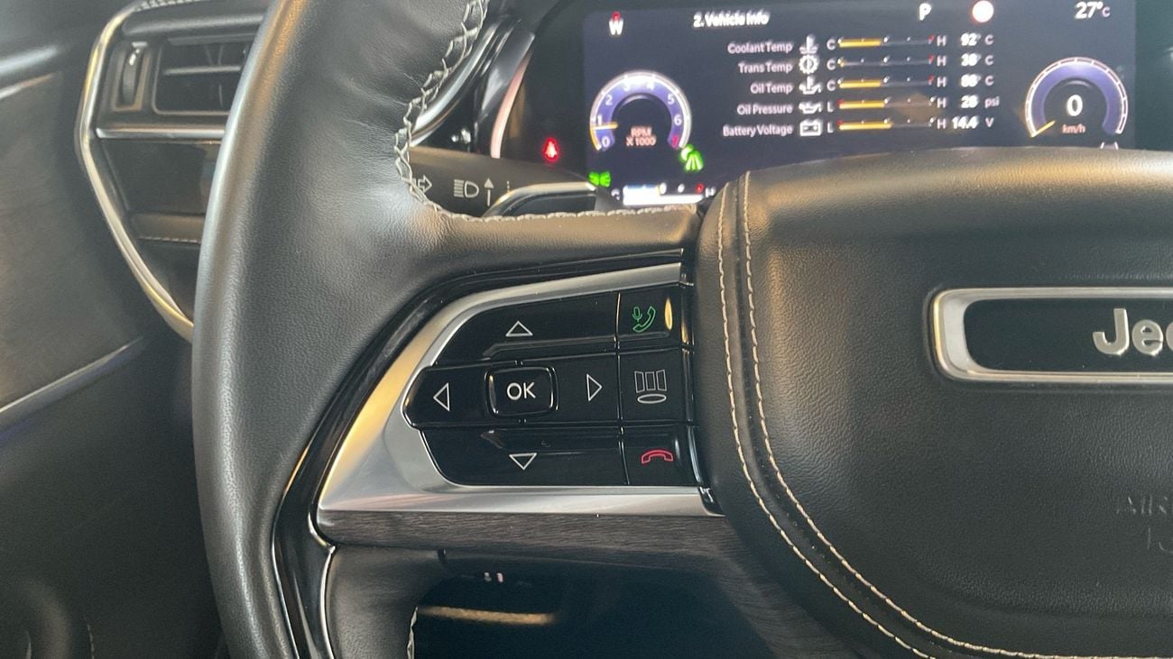 جيب جراند شيروكي 3.6 OVERLAND 2 ROW 4WD AUTO | شامل الضمان | 0 ﺪﻔﻋﺓ ﺃﻮﻟﻯ